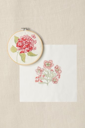 The Blissful Blooms Embroidery Duo Kit