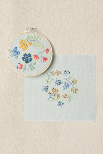 Duo Kit broderie - Baies gourmandes