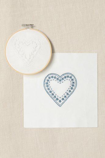 The Heart's Ease Embroidery Duo Kit