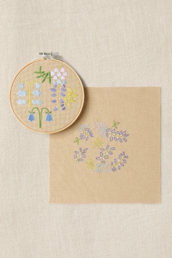 The Soothing Spring Embroidery Duo Kit