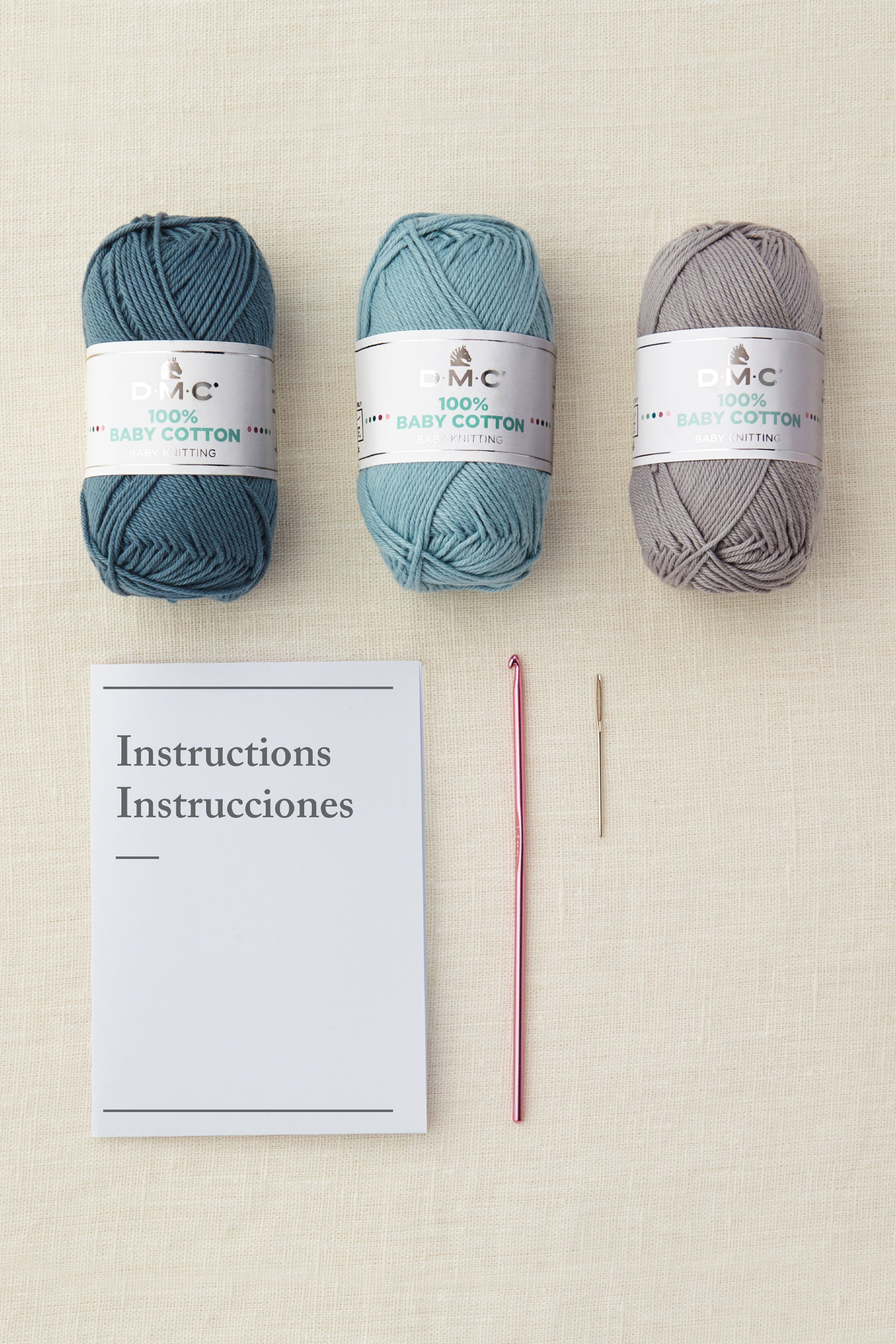 The Peaceful Plant Pots Crochet Kit