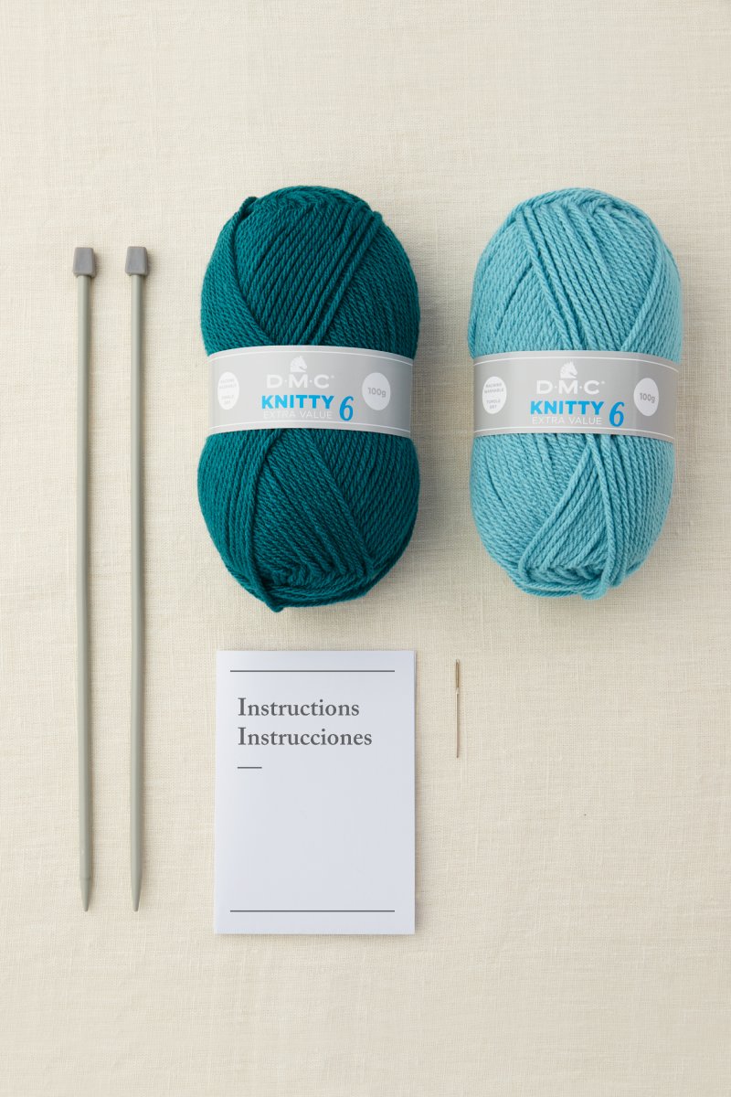 The Serene Scarf Knitting Kit