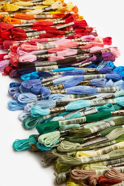 50-300 Color cross stitch Thread Embroidery Floss Coudre échevettes 100% Coton Ligne