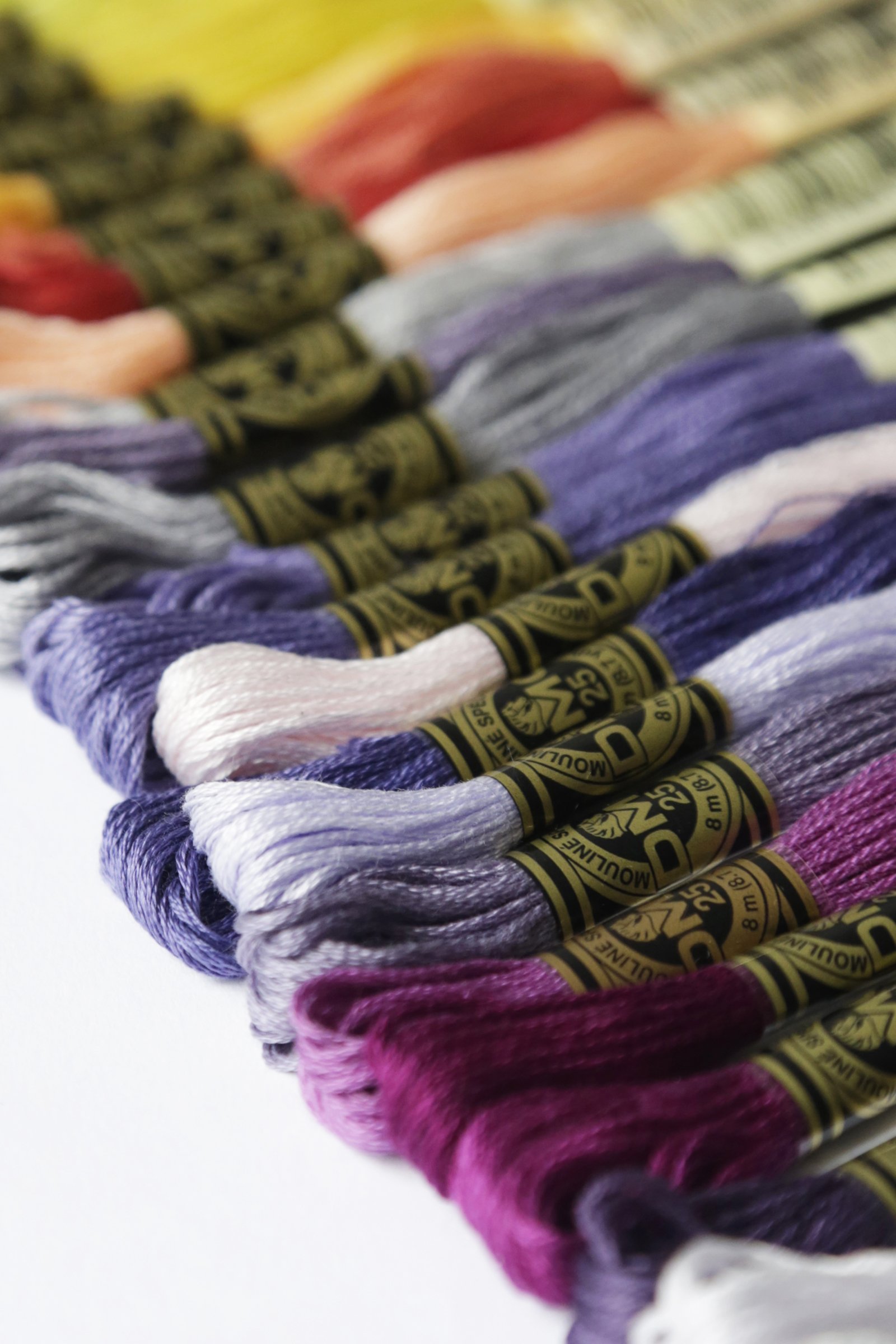 35 New Colors Embroidery Floss