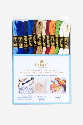 Home Décor Embroidery Floss Pack