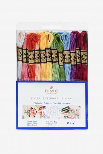 Floral Stranded Cotton Thread Assortment 
