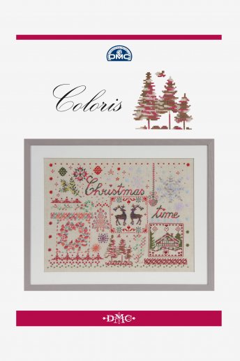 Coloris pattern booklet christmas motif