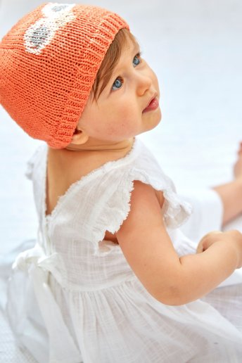 Modèle Baby Cotton bonnet hibou 5275