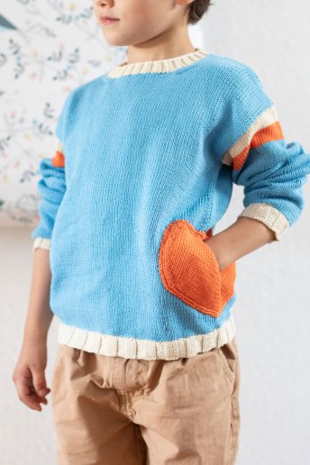 Boys' sweater pattern Natura n°6815