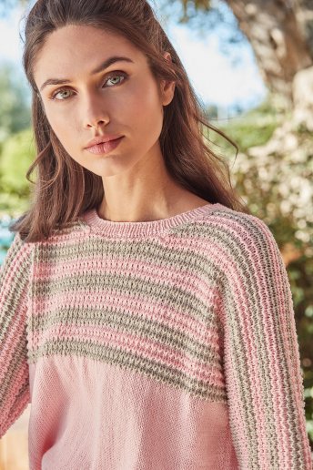 Womens' sweater pattern Natura n°6820