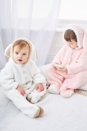 Modelo Teddy pijama conejito para bebé - Explicaciones gratis