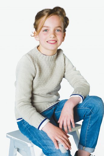 modelo Woolly jersey niño
