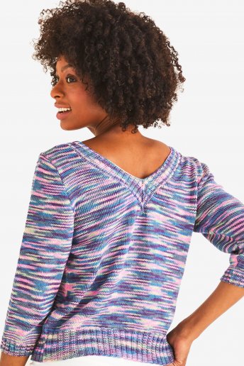 Modelo Natura Multico jersey para mujer