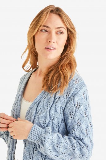 Modello Knitty 4 Cardigan donna