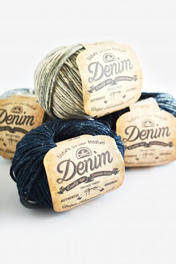 Fil Natura Denim, Crochet et tricot coloris en promotions