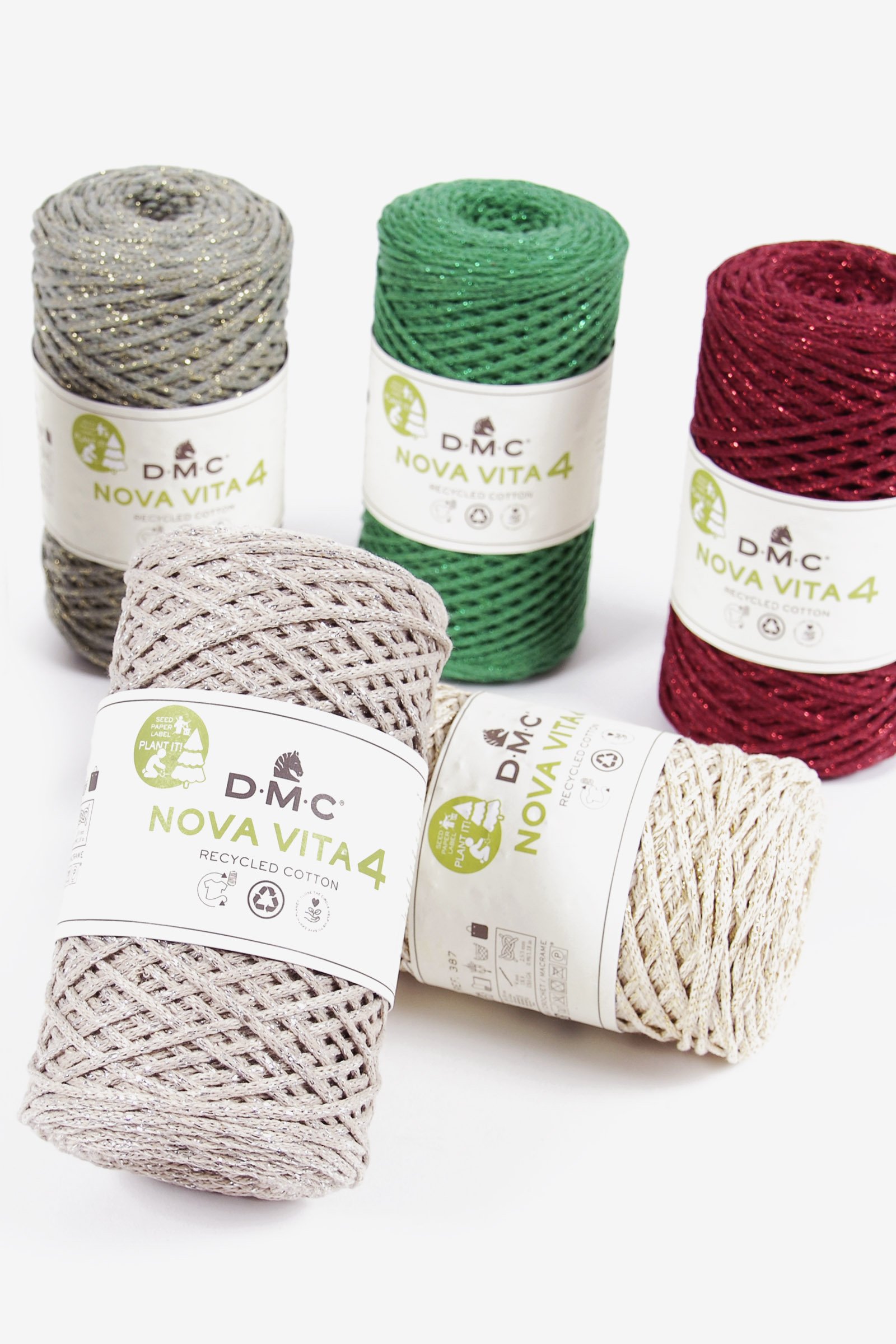 Nova Vita 4 Metallic Effects Yarn Nova Vita 4 Metallic Effects Yarn