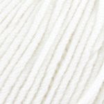 Woolly natural knitting lãna merino Blanc
