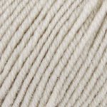 Woolly natural knitting lãna merino 117