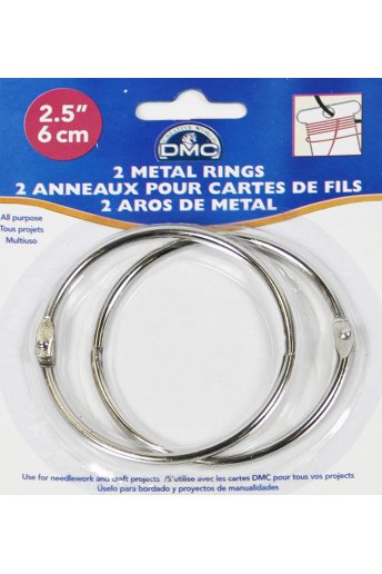 DMC Metal Craft Rings 2 ½ 