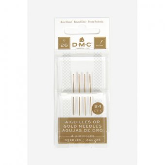 Gold Tapestry Needles Size 26 