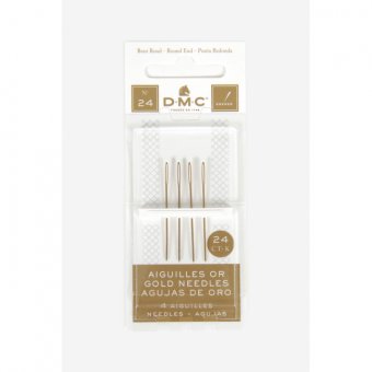 Gold Tapestry Needles Size 24 