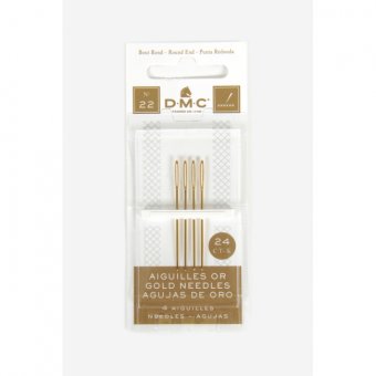 Gold Tapestry Needles Size 22