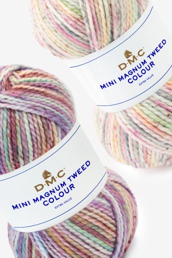 Lã Mini Magnum Tweed Colour