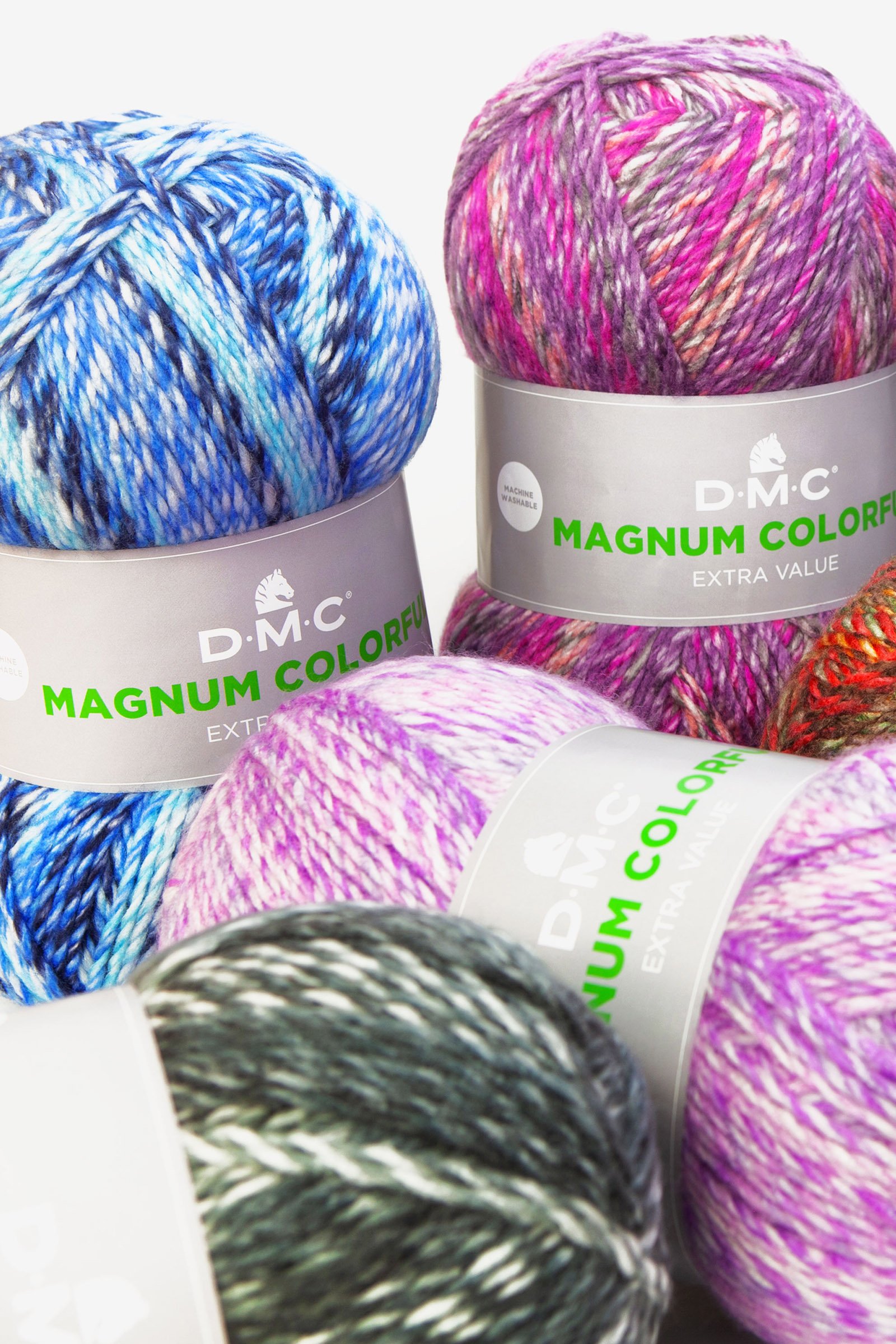 Fil tricot Magnum Colorful