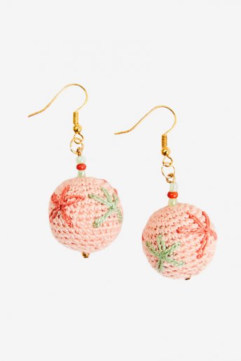 Spheres earrings - pattern