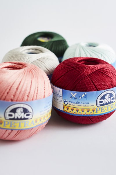 Size 3-100g Colour: 5666 Cotton DMC Petra Crochet Thread 