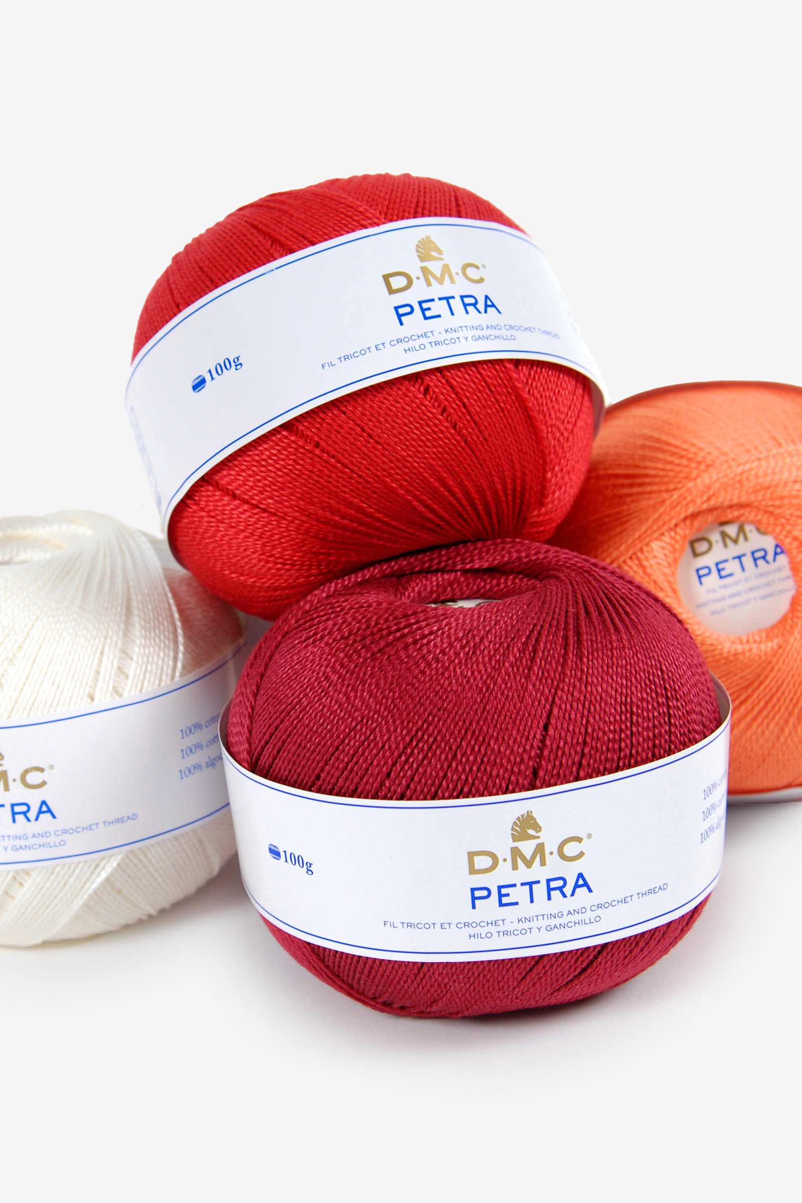 Petra Cotton Thread Size 5 - 100g/437 yds - 33 colors Available