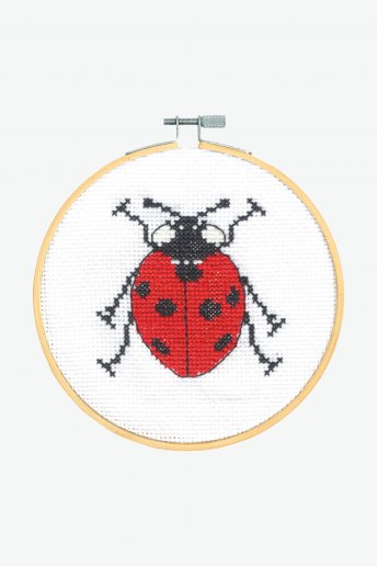  Ladybird Cross Stitch Kit