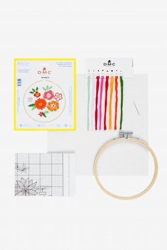 Stitch Kit XS - Japanese Flowers 