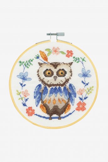 Adorable Owl Cross-stitch Kit