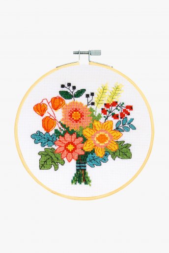 Autumn Bouquet Cross-stitch Kit