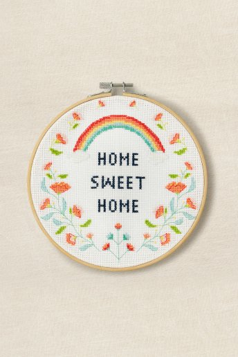 Kit Ponto de Cruz - Home Sweet Home - Gift Of Stitch