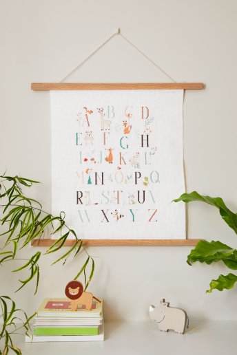 Stickset - Tieralphabet-Sampler - Gift of stitch