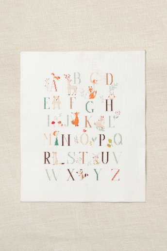 Animal Alphabet Sampler  - Cross Stitch Kit - Gift of stitch