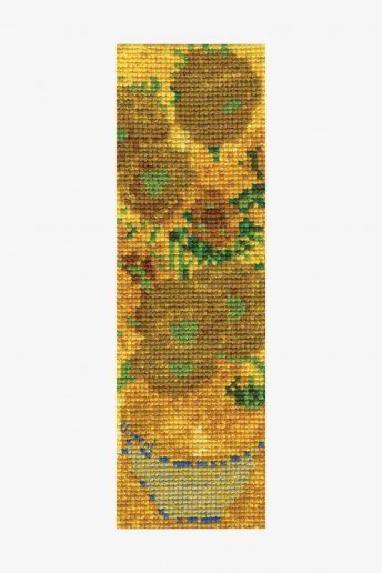 Van Gogh's 'Sunflowers' bookmark kit