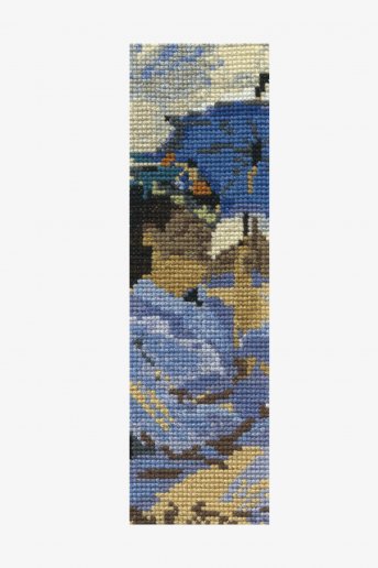 The National Gallery×DMC Mini Cross Stitch Kits　クロード・モネ「トルーヴィルの浜」