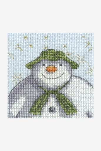 Stitch kit The SNOWMAN - AND THE SNOWDOG