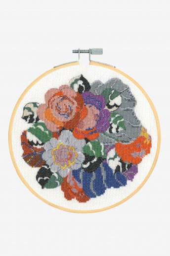 Floral Decoration Cross Stitch Kit