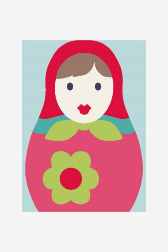 Russian doll tapestry kit