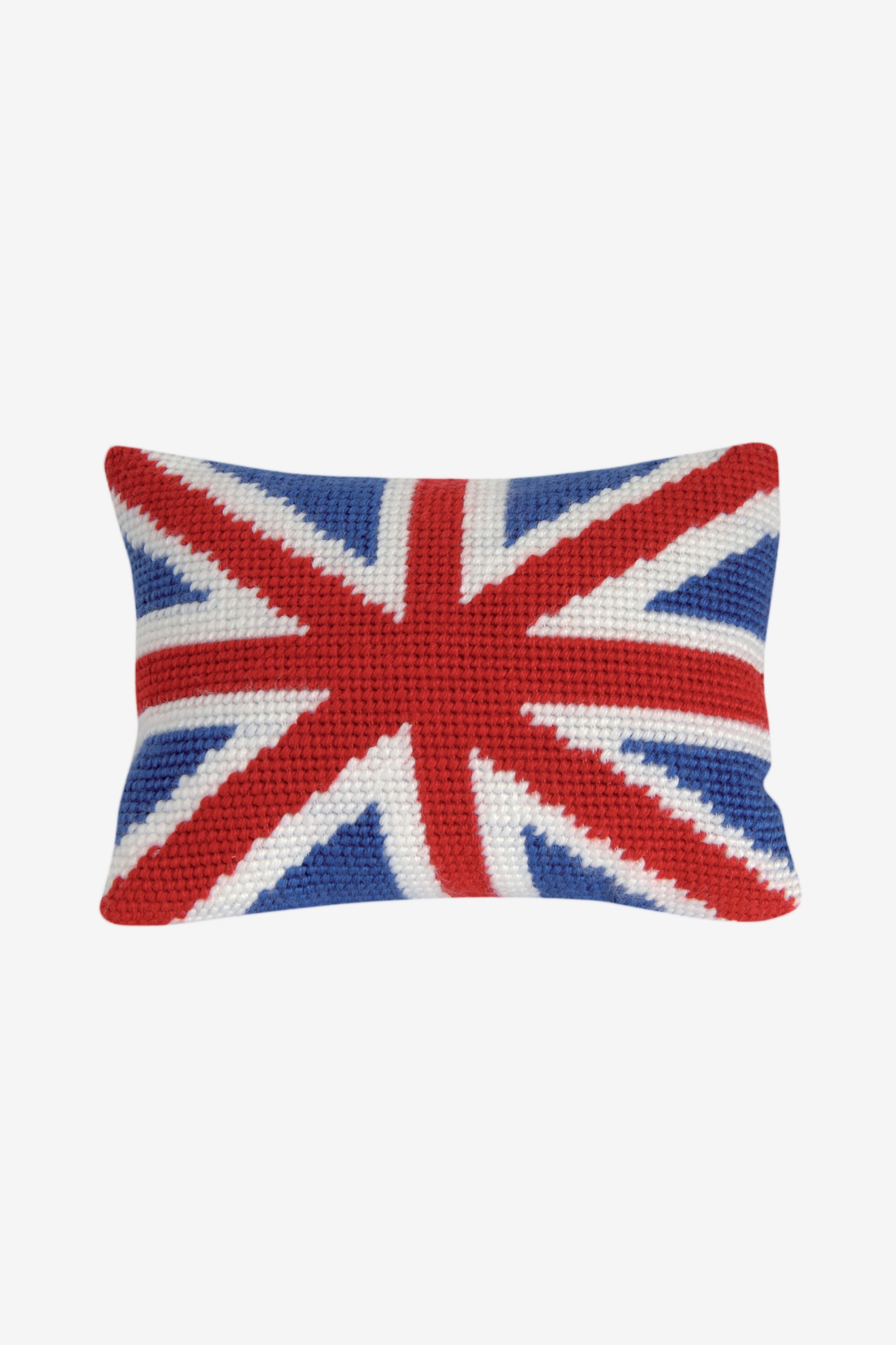 union jack tapestry cushion
