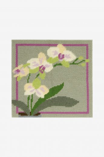 Orchid big-hole tapestry kit