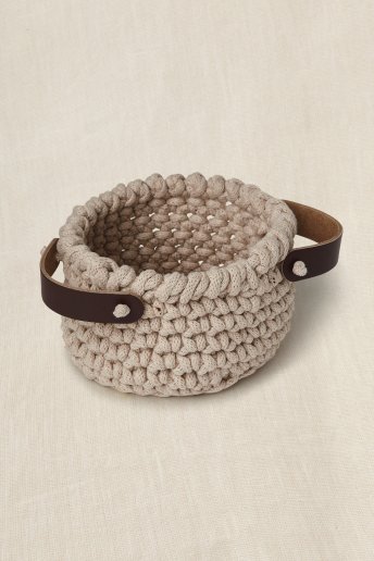 Kit Crochet - Cestos - Gift of stitch