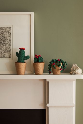 Kit Crochet - Cactus de Amigurumi - Gift of stitch
