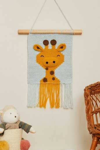 Kit crochet - Amiga Girafa - Gift of stitch