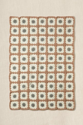Granny Square Blanket - Crochet Kit - Gift of stitch