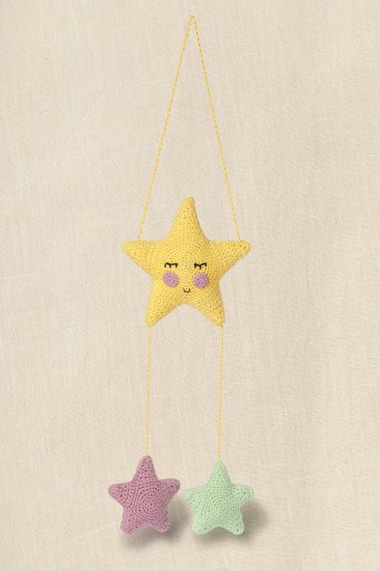 Kit Crochet  - Móvil con estrellas - Gift of stitch